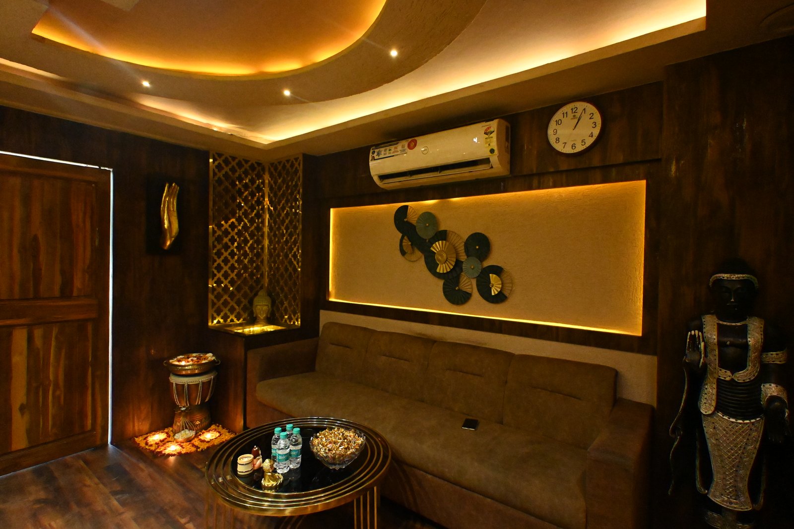 Massage treatment room at Royal Oak Spa Thane